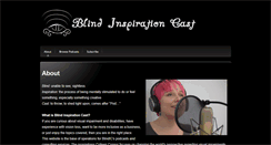 Desktop Screenshot of blindinspirationcast.com