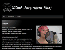 Tablet Screenshot of blindinspirationcast.com
